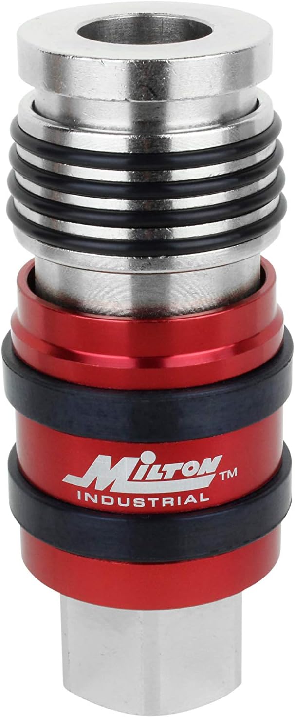 Milton 1773: 1/2 Safety Exhaust Coupler, 1/2 Fnpt