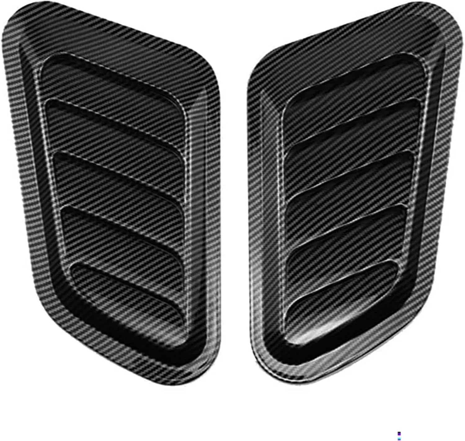 Car Front Engine Hood Bonnet Vents Hood Air Outlet Compatible with MINI Hatch Countryman Cooper S R50 R53 R55 R56 R57 R58 R59 F55(Carbon Look)