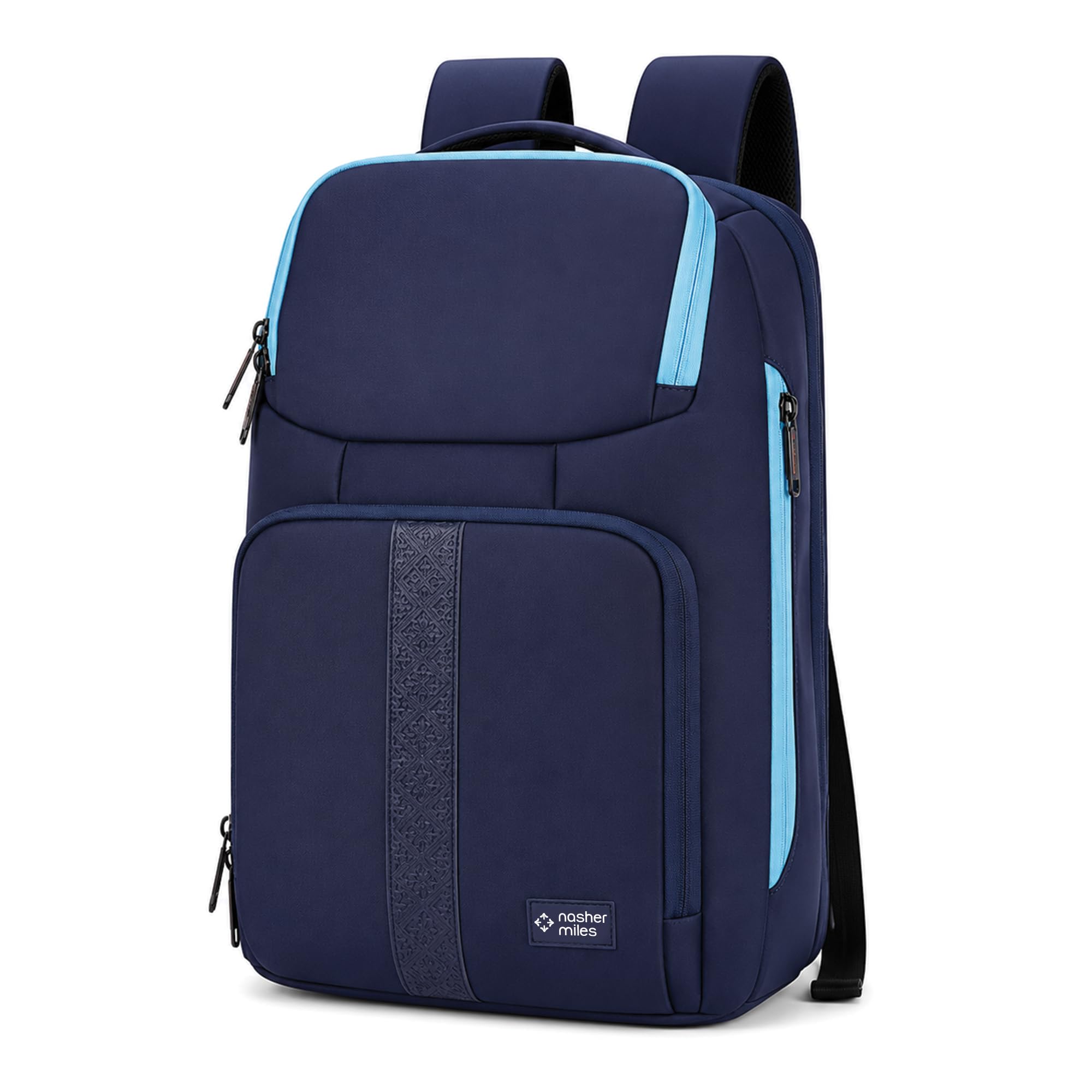 nasher miles Newark Corporate Backpack | Premium Reversed Polyester Laptop Backpack 30L | Ideal for Office, College, School & Travel | Men, Women, Boys, Girls-picture-37