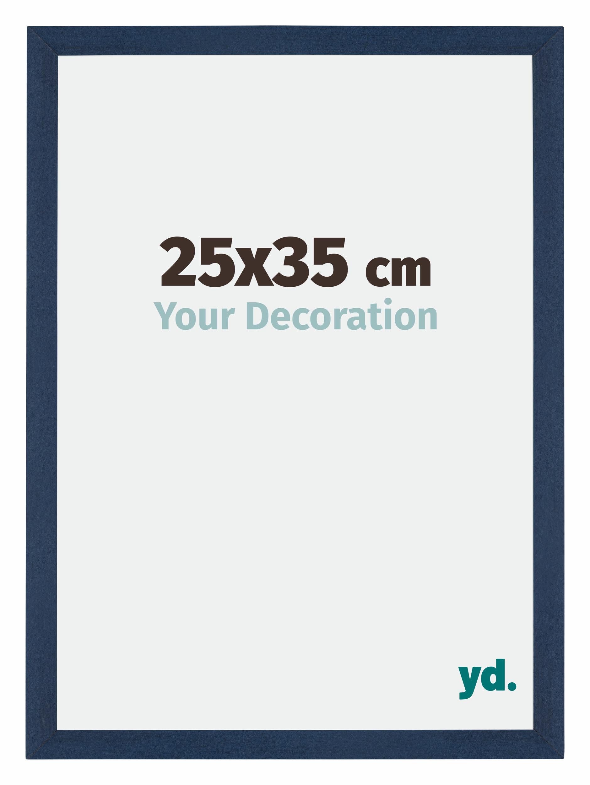 Your Decoration - Puzzle frame 25x35 - Dark Blue Swept - Puzzle frame 500-1000 Pieces - MDF Photoframe - Mura
