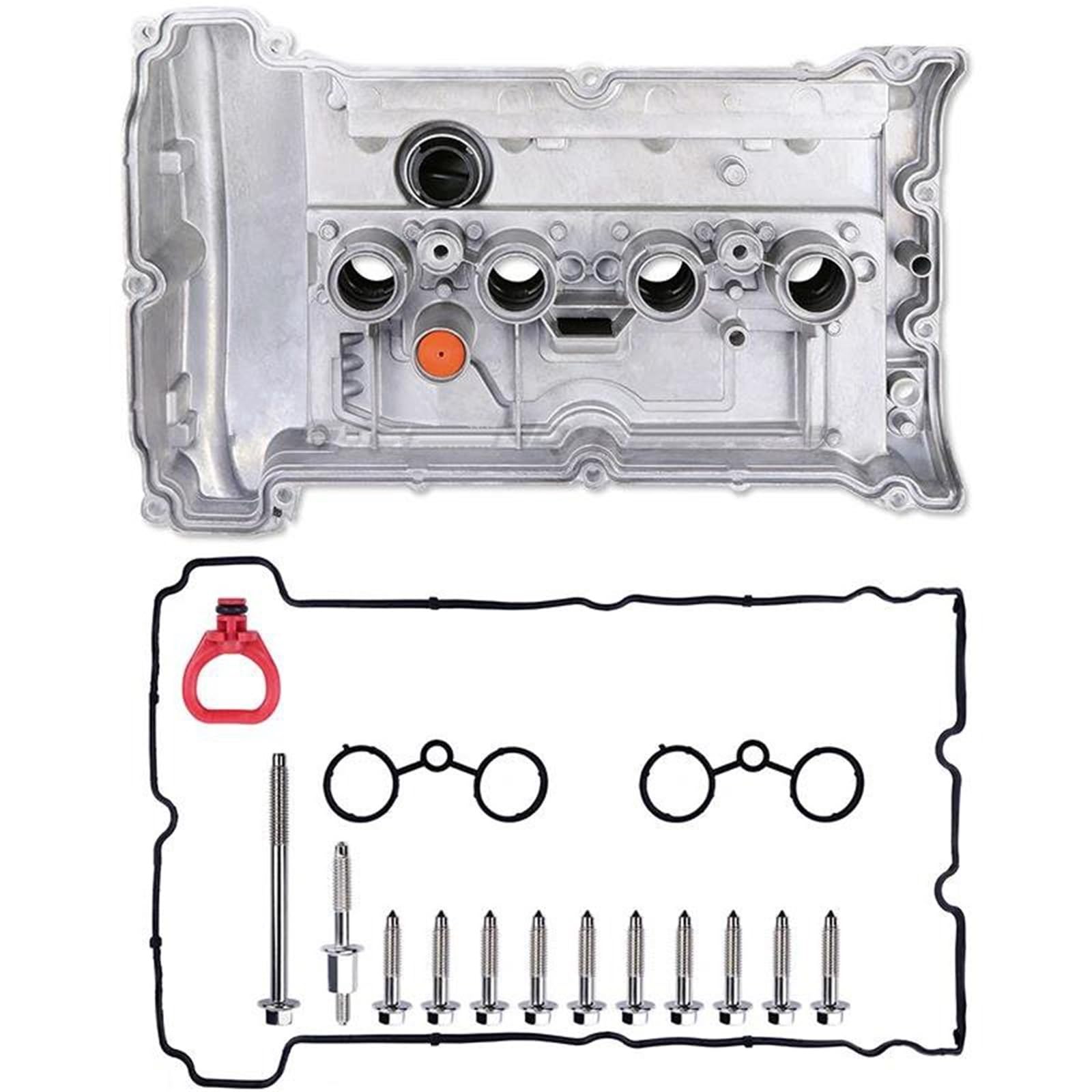 Coperchio Valvola Motore Coperchio Valvola Bilanciere Motore In Alluminio Con Kit Guarnizioni Per BMW N14 Per Mini Cooper S JCW 1.6L Turbo R55 R56 R57 R58 R59 07-12 coperchio punterie