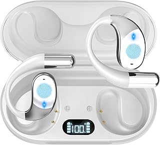 Translation Earbuds, 3-in-1 AI Language Translator Earbuds with Premium Sound, Long Battery Life, Translating Earbuds with Charging Case for Business, Learning, and Travel, White(No Subscription Fee)