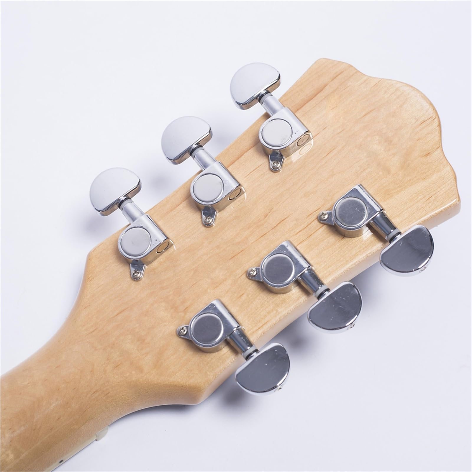Standard Gitara Elektryczna Gitara Elektryczna Jazzowa Natural Hollow Body 6 Strunowa Dla Praworęcznych Profesjonalna Wydajność Trwała