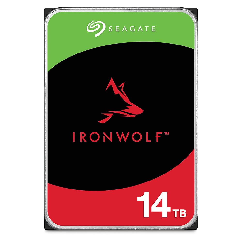 Seagate 3.5インチ内蔵HDD 14TB (ST14000NE0008) Dysk twardy Seagate IronWolf Pro 14TB 3,5'' SATA Hel