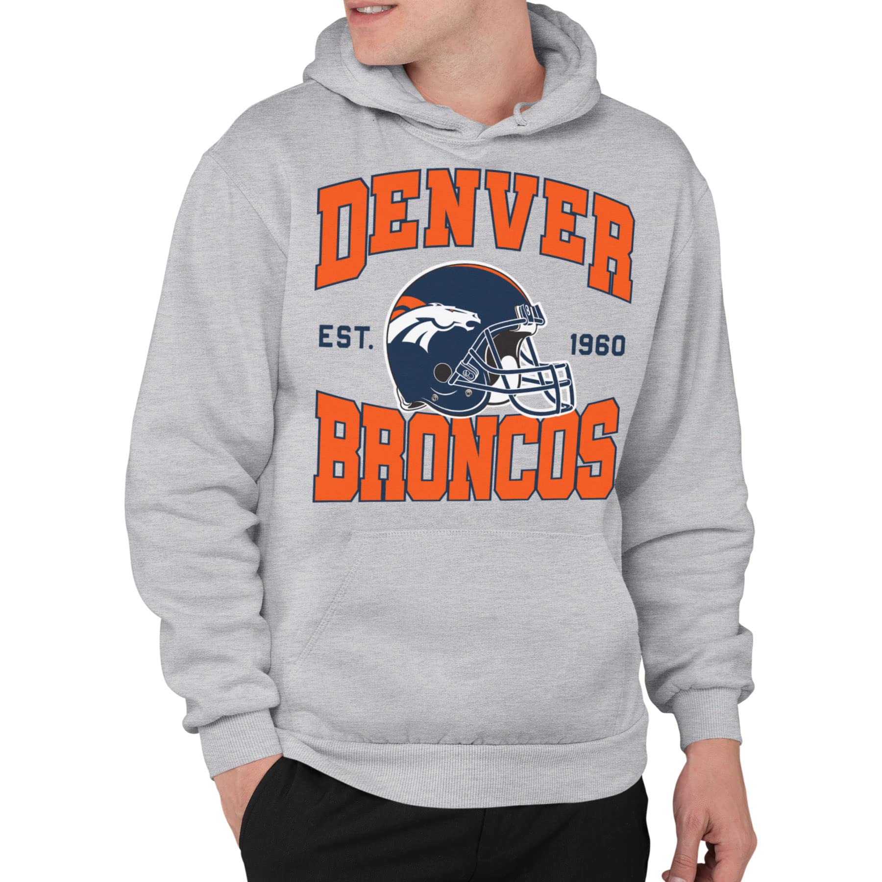 Junk Food NFL Team Helmet Hoodie Sweatshirt mit Kapuze, Unisex