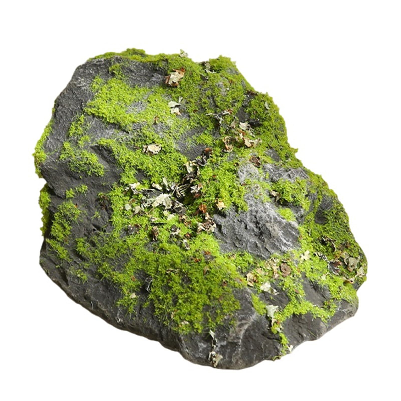 pidodou Artificial Moss Rocks for Garden Pond Decor & Terrarium