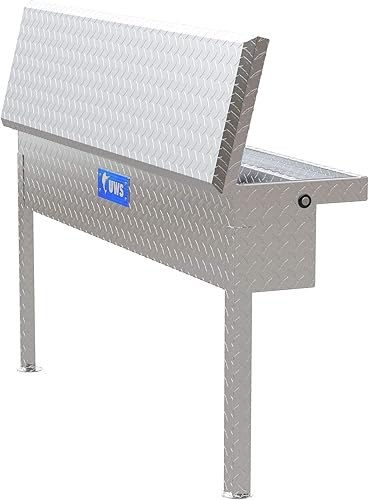 Miniatura 4 de UWS EC30201 Caja de herramientas lateral de aluminio de pared pesada de 48 pulgadas con perfil bajo, tapa RigidCore