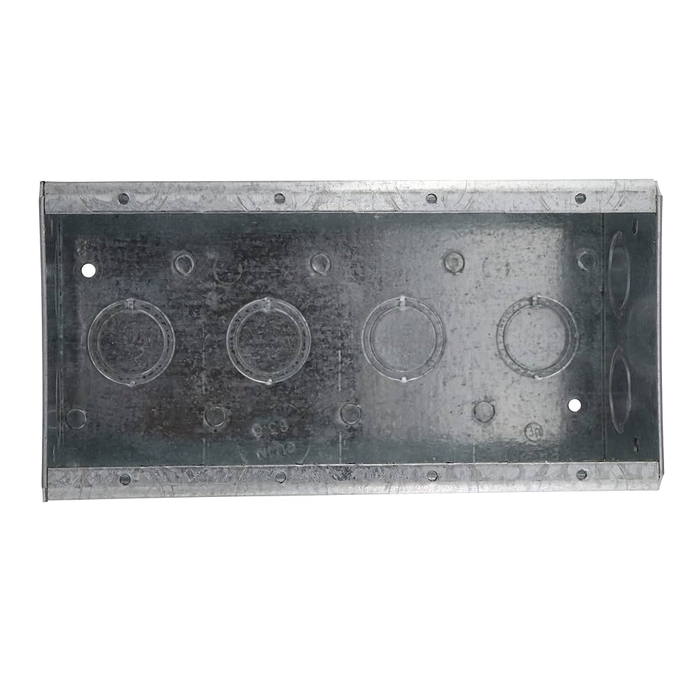 工芸品 maco Raco Hubbell 696 Masonry Boxes, 3-1/2 in. Deep - Nongangable