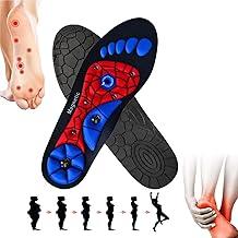 Magnetic Weight Loss Insole, Slimming Insoles, Relieve Plantar Fasciitis Insoles, Flat Foot Insoles, Dispersing Foot Pressure For Men Women (S)