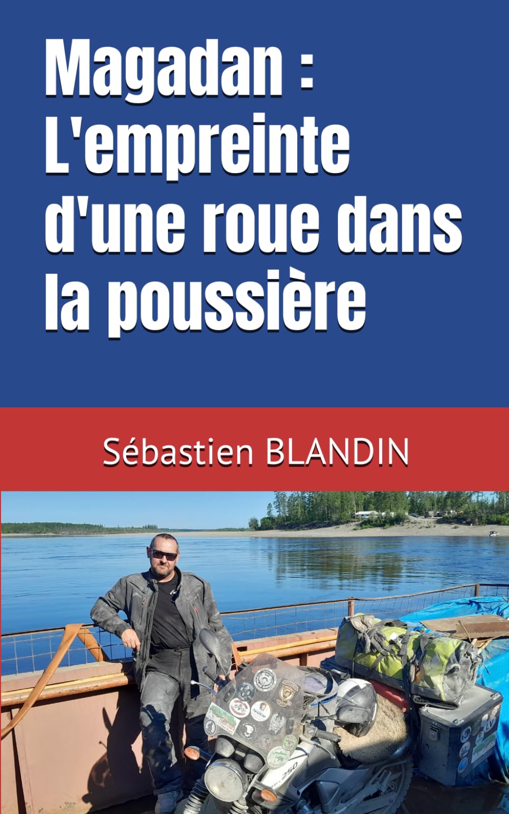 Magadan : L'empreinte d'une roue dans la poussière