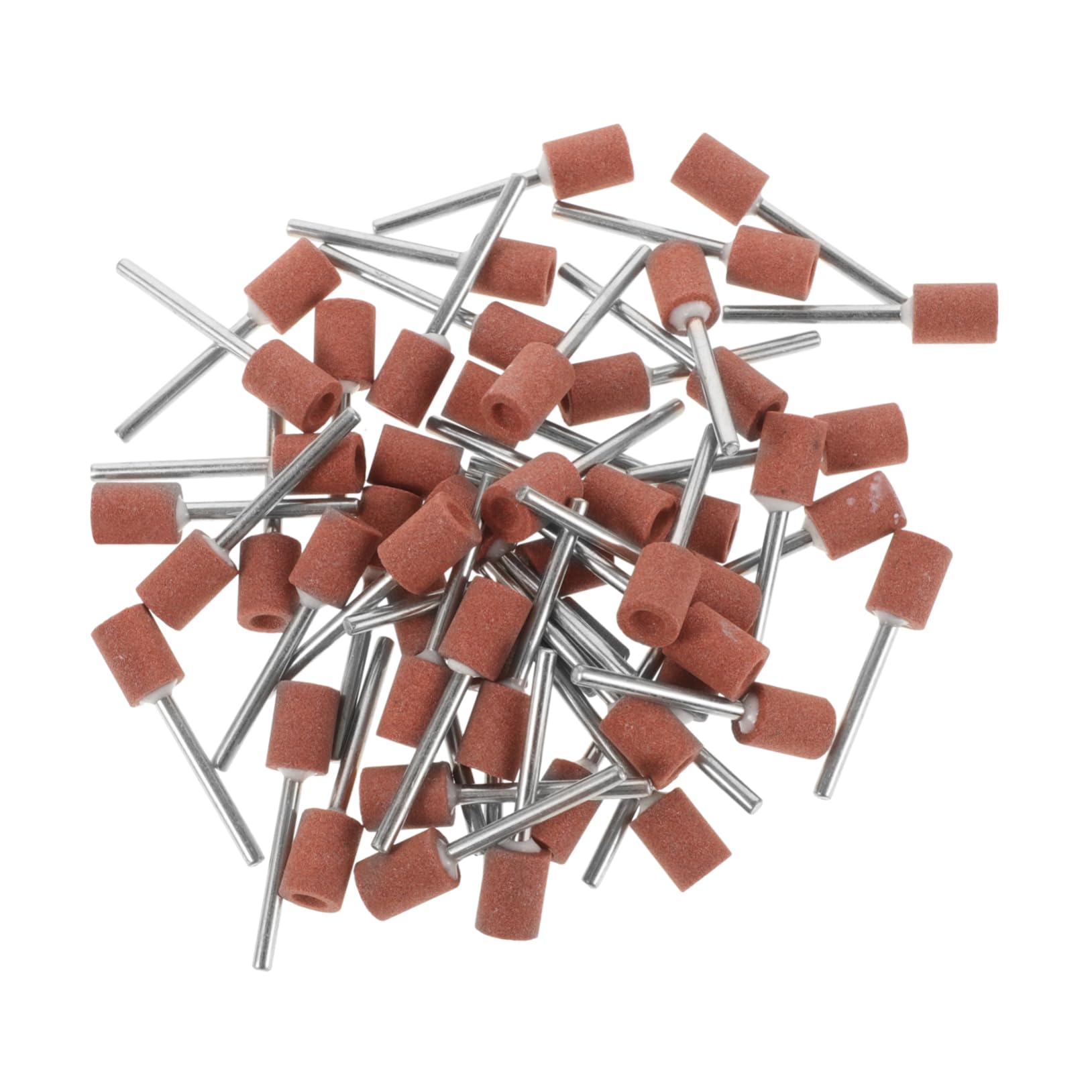 Gatuida 250pièces Outils De Meulage Pierre Mèches Abrasives Cylindriques Pour Outils Rotatifs Accessoires De Polissage