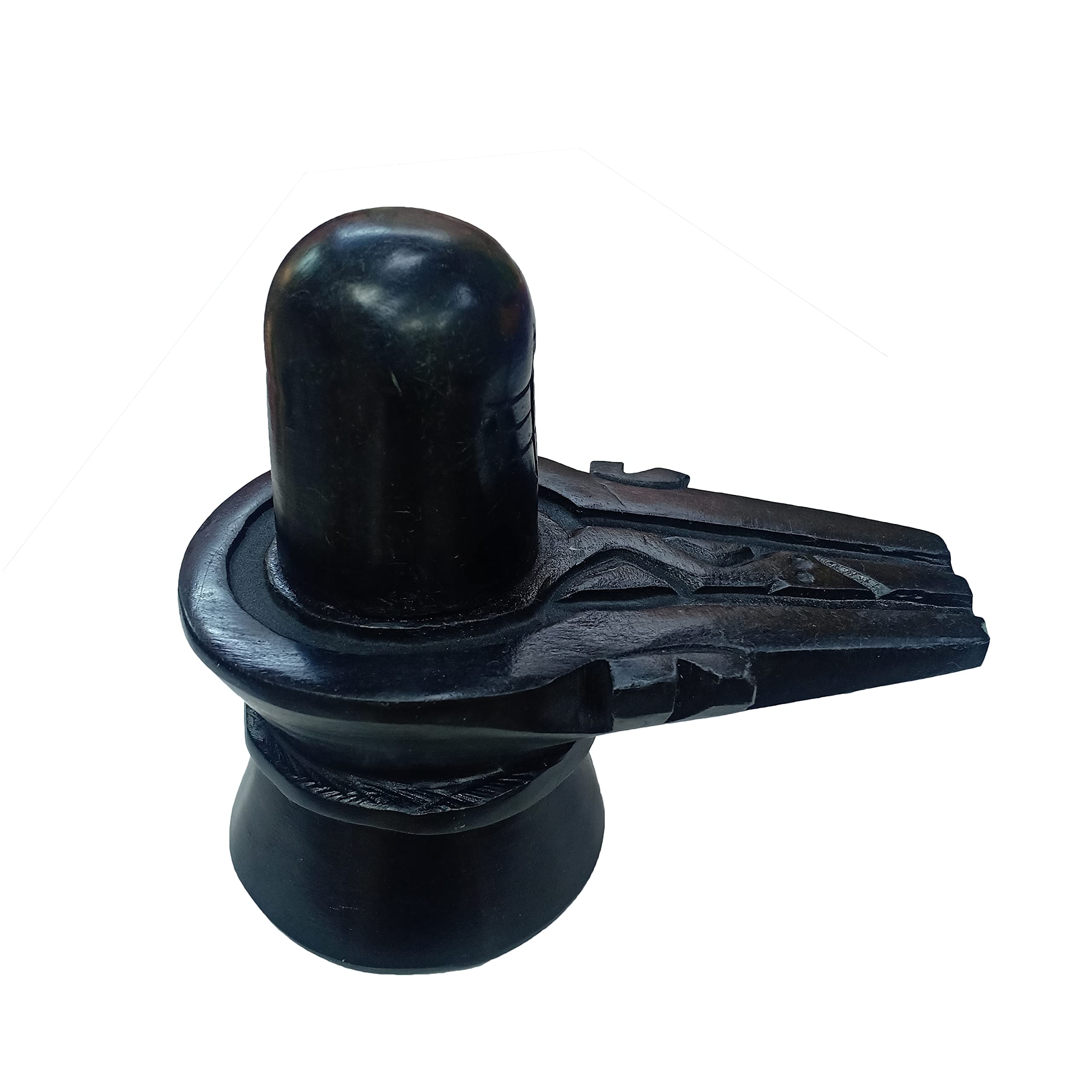 Shiva Lingam | Natural Black Stone Shiva Lingam | Shiv Ling | Shiv Lingam for Home & Office Decor | Shiva Ling