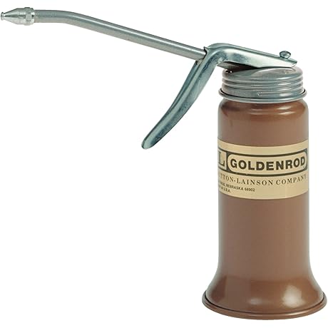 Goldenrod oiler can, Practical DIY Tool for Home or Business Use