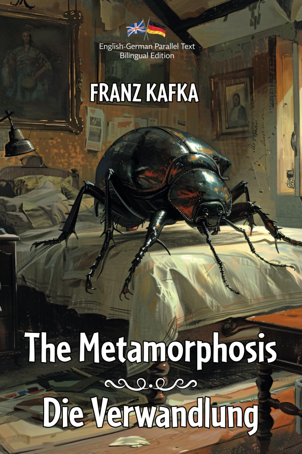 The Metamorphosis / Die Verwandlung: Illustrated English-German Bilingual Edition / Illustrierte Englisch-Deutsche zweisprachige Edition
