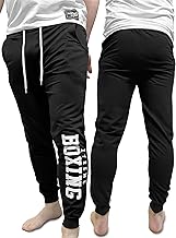 XTREME BOXING - Pantaloni della Tuta Lunghi, Joggers in Cotone Leggero per Uomo, Sportivi Leggeri Ottimi per Casa, Palestra, Corsa, attività Sportiva, Jogging e Tempo Libero