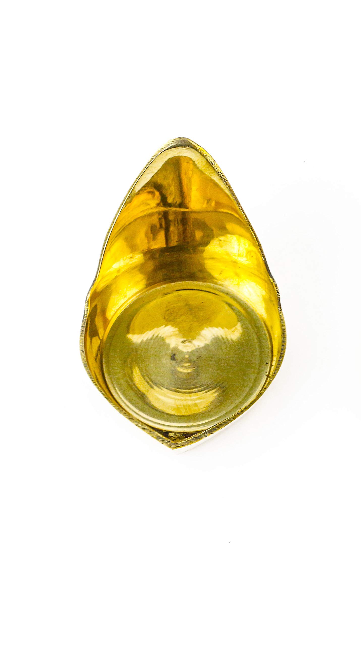 Spillbox Traditional Handcrafted Brass Plain Diya | Oil lamp | Deepak Deepam Oil Lamp for Home and Temple Pooja| puja- Mada Lamp(1)