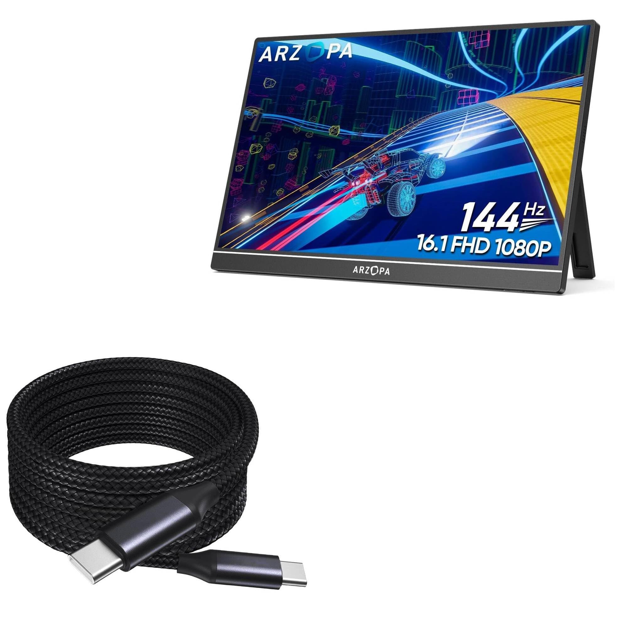 Amazon.com: BoxWave Cable Compatible with ARZOPA Z1FC Portable