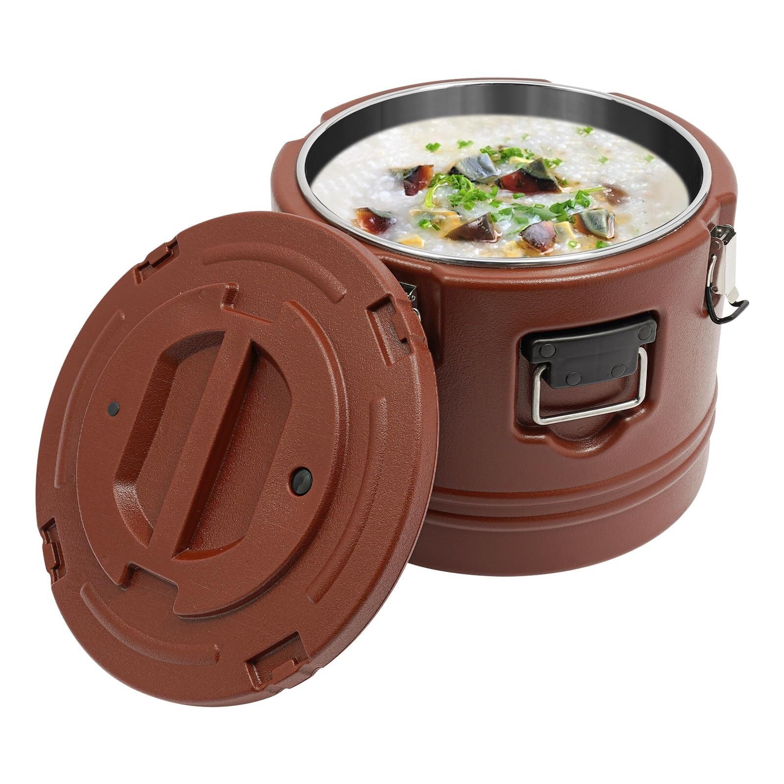 SDCFFC Portable Insulated Bucket Insulated Soup Container for Hot/Cold Food Warmers, for Home Parties Camping insulated bucket