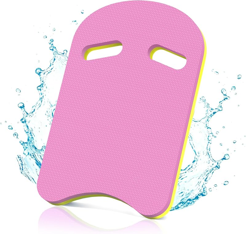 Kickboard, High Buoyancy Non-Slip Swim Kick Boards | Two Hole Handle Kick Boards, Comfortable Grip Suitable for Adult Swim Training Pool Exercises, Lightweight Durable Foam