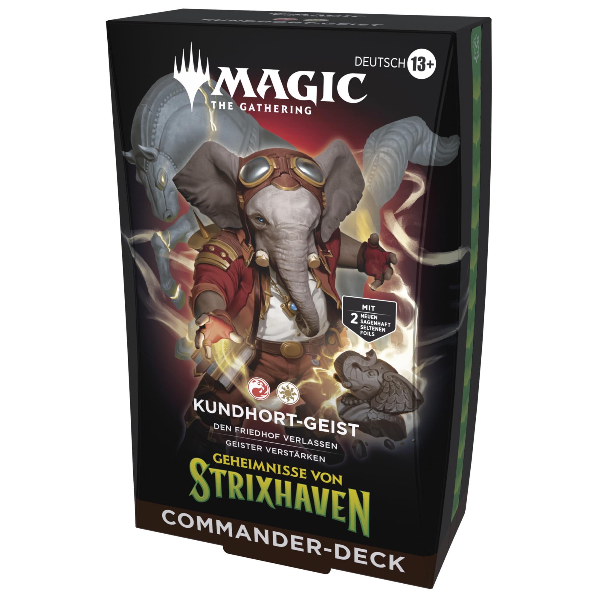 Magic: The Gathering Geheimnisse von Strixhaven Commander-Deck – Kundhort-Geist (Deutsche Version)