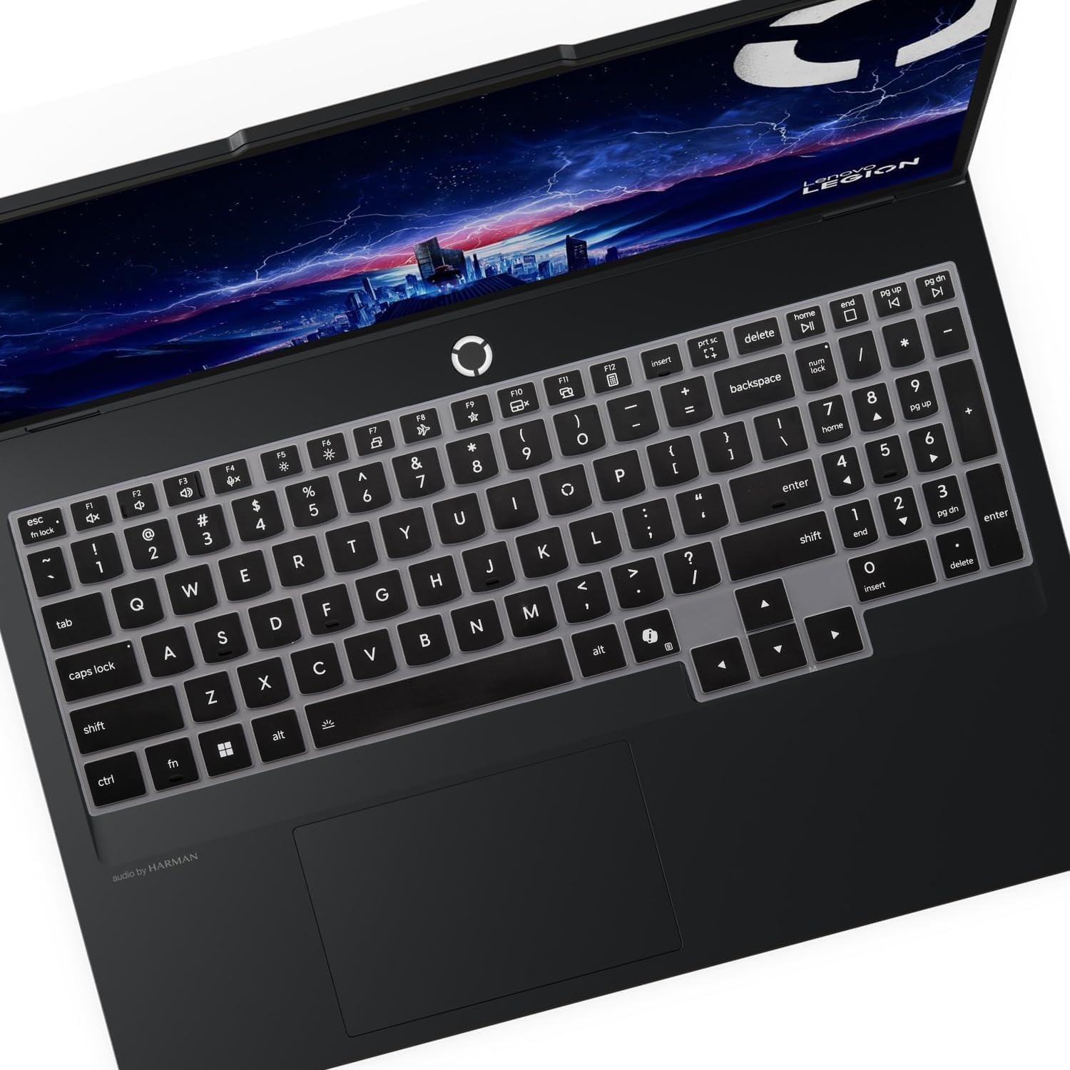 iFyx Keyboard Cover for Lenovo Legion 5 / 5i Gen 10 15" (2025–2026) Models 15IAX10 15AHP10 15AKP10 15IRX10, Silicone Keyboard Protector Skin (NOT for 16" Legion 5/5i/Pro 5/7/7i) (Black)-image-48