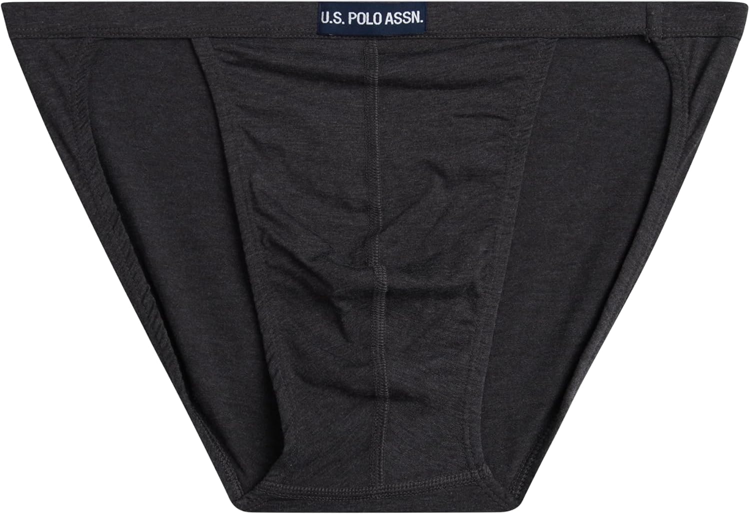U.S. Polo Assn. Mens Bikini Underwear - 6 Pack Cotton Blend String Classic Stretch Mens Brief with Contour Pouch - Image 4