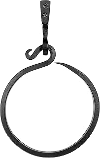 Wrought Iron Towel Ring - A Touch Of Artisanal Charm To Your Kitchen Or ...