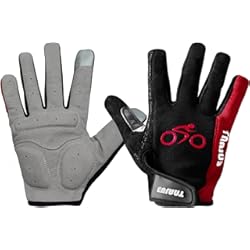 Guantes Ciclismo Dedo Completo con Pantalla Táctil Función