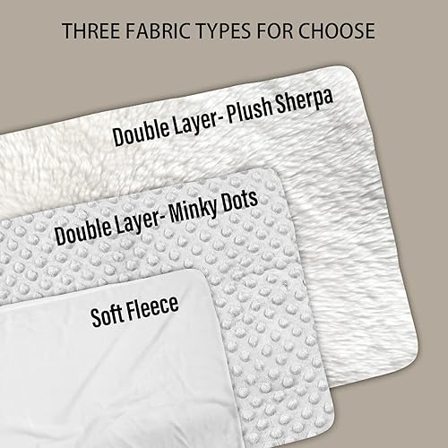 Miniatura 3 de Manta de bebé personalizada de vaca de las tierras altas para niños y niñas, manta de bebé personalizada con nombre, manta suave para niños