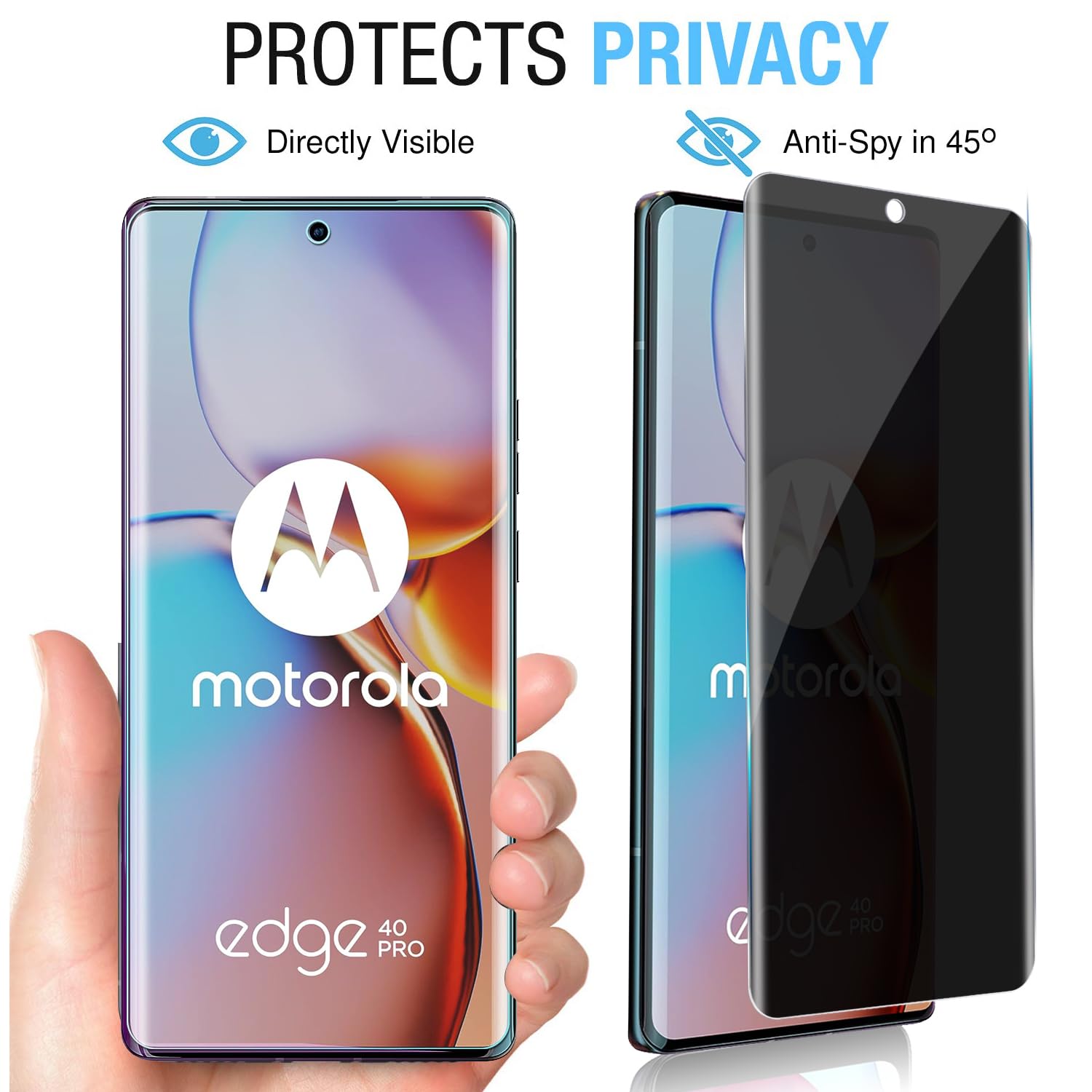 スクリーンプロテクター Motorola Amazon.com: Supershieldz (2 Pack) Designed for Motorola Edge