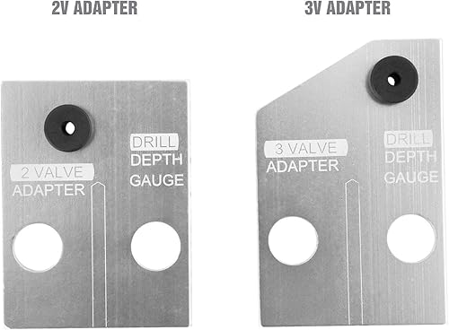 Miniatura 6 de OEMTOOLS 25251 Kit de plantillas de taladro colector  Elimina los pernos rotos del colector de escape en los motores Ford Triton de 2 V y 3 V