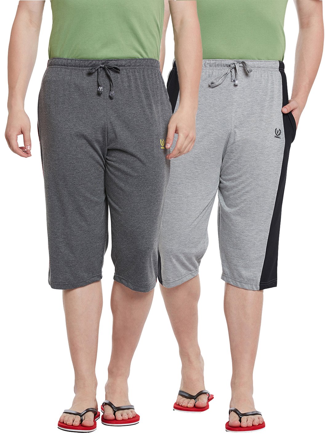 Mack Jonney Regular Fit Men Capris(Pack of 2-MACK632057)-image-14
