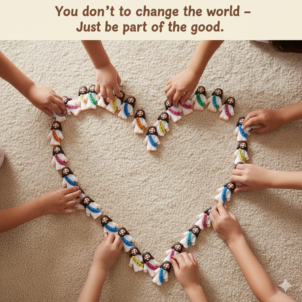 Little Jesus Figures 100 Pack – Mini Jesus Figurines in Bulk – Jesus Loves You Figures – Miniature Figurines to Hide and Keep – Religious Gifts for Easter & Home Décor, Ages 14+ - Image 6