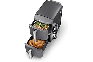 Ninja Air Fryer Dual Basket: A Culinary Masterpiece for Seamless Meal Preparation