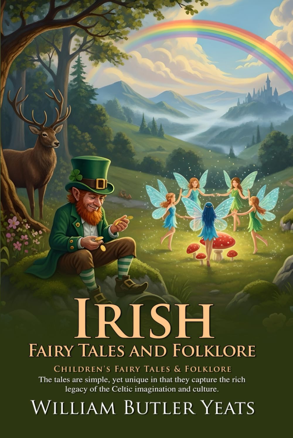 Irish Fairy Tales and Folklore: The Complete W. B. Yeats Collection of Celtic Magic: Legends of the Land and Water: Ancient Irish Wisdom and Beliefs - Illustrated Edition with Author Biography