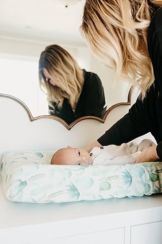 Miniatura 7 de Funda de punto prémium para cambiador de pañales "Desert" de Copper Pearl