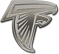 Vista 17 de Rico Industries NFL Football Standard Oval Antique Nickel Auto Emblem for Car/Truck/SUV