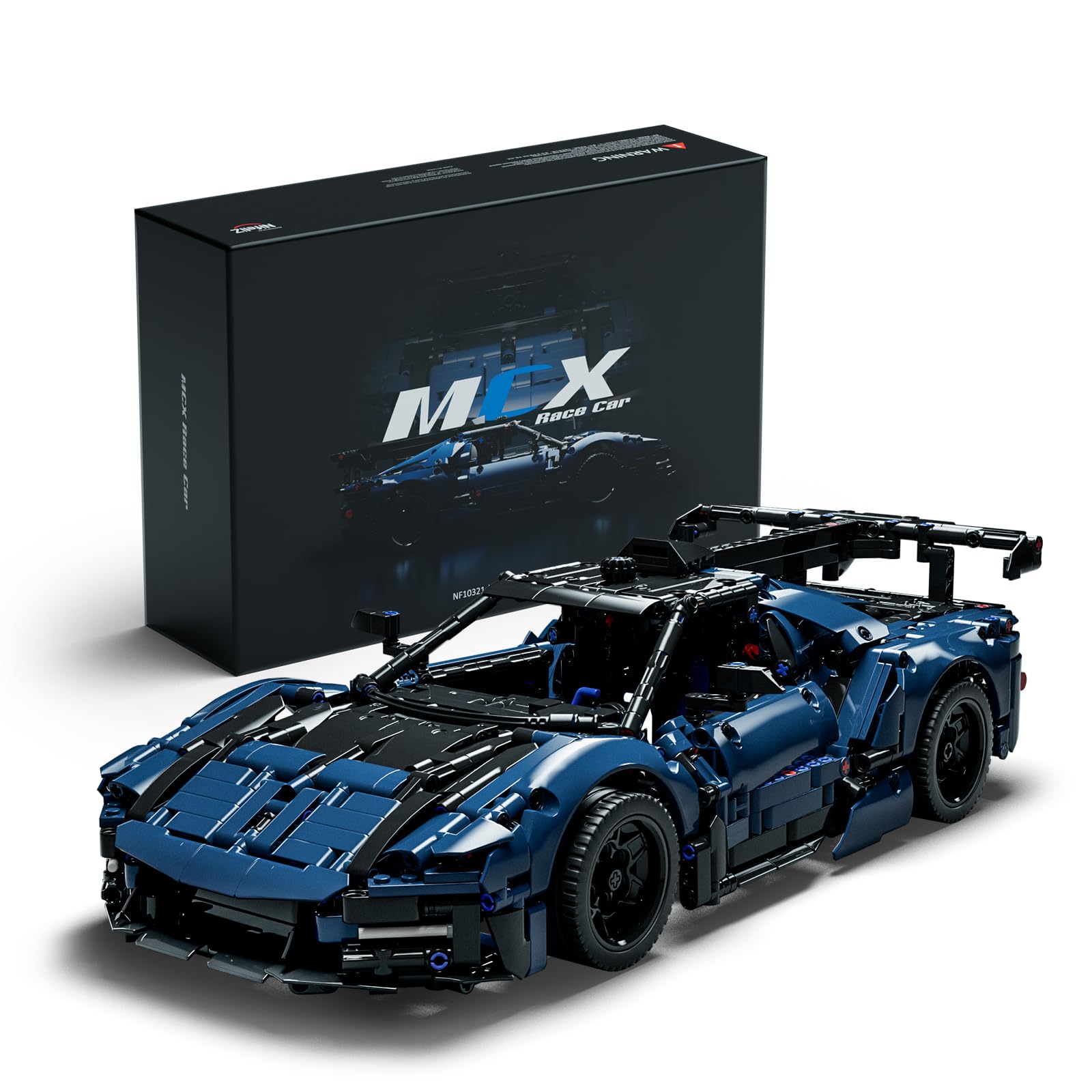 Nifeliz MCX Race Car Building Set for Adults, Collectible 1/12