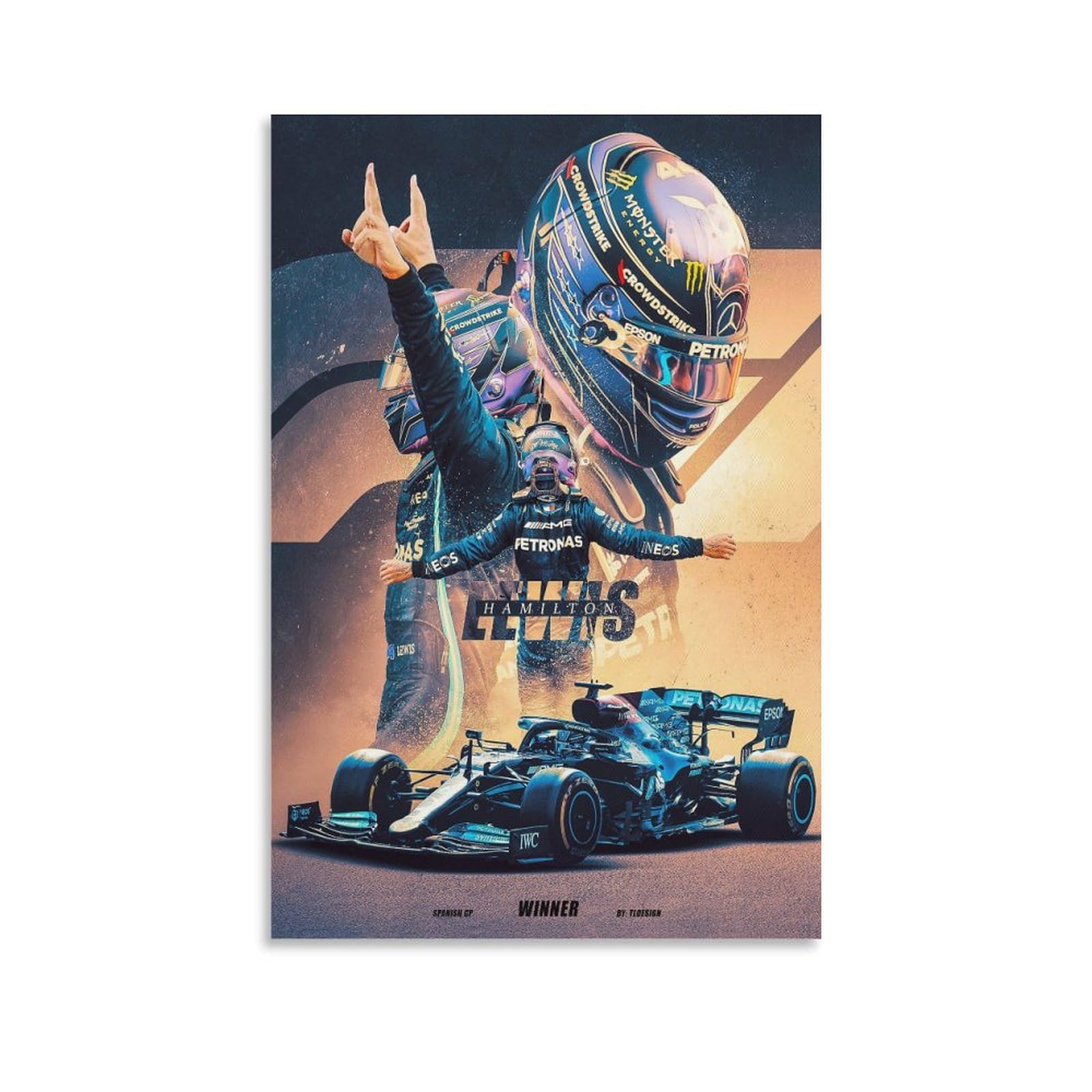 Amazon.co.jp: ポスター Lewis Hamilton ルイス・ハミルトン