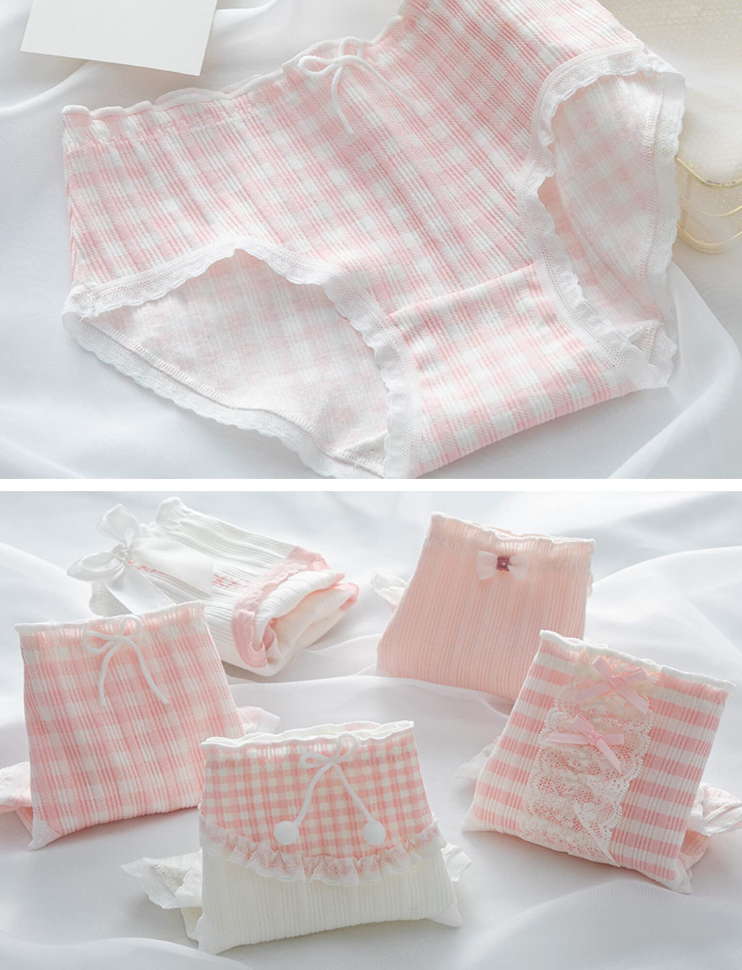 Happy Cherry Girls Underwear Cotton Cute Little Girls Panties Breathable Comfort Kids Hipster Briefs 10 Packs