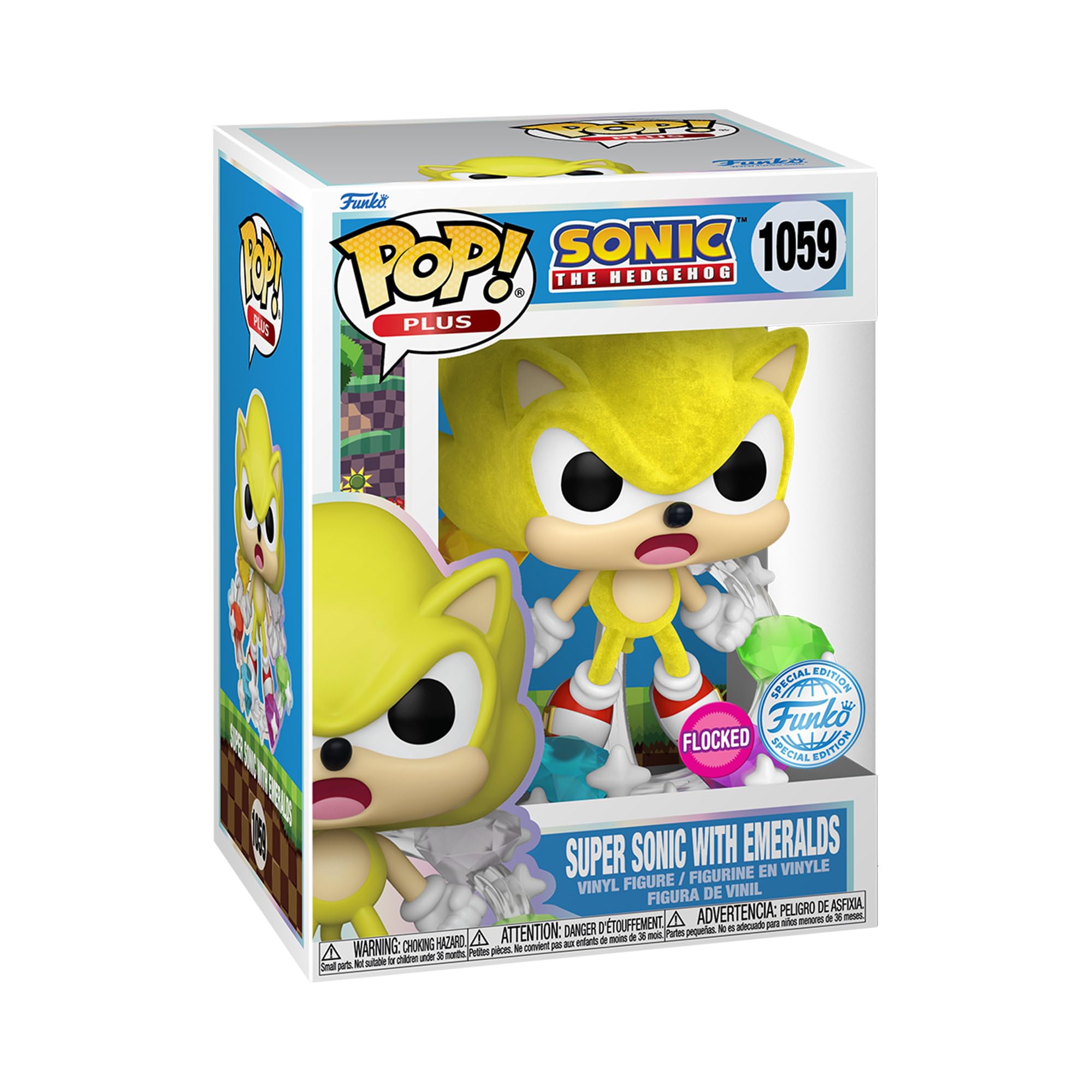 Funko Pop! Plus: Sonic - Super Sonic with Emeralds - Sonic The