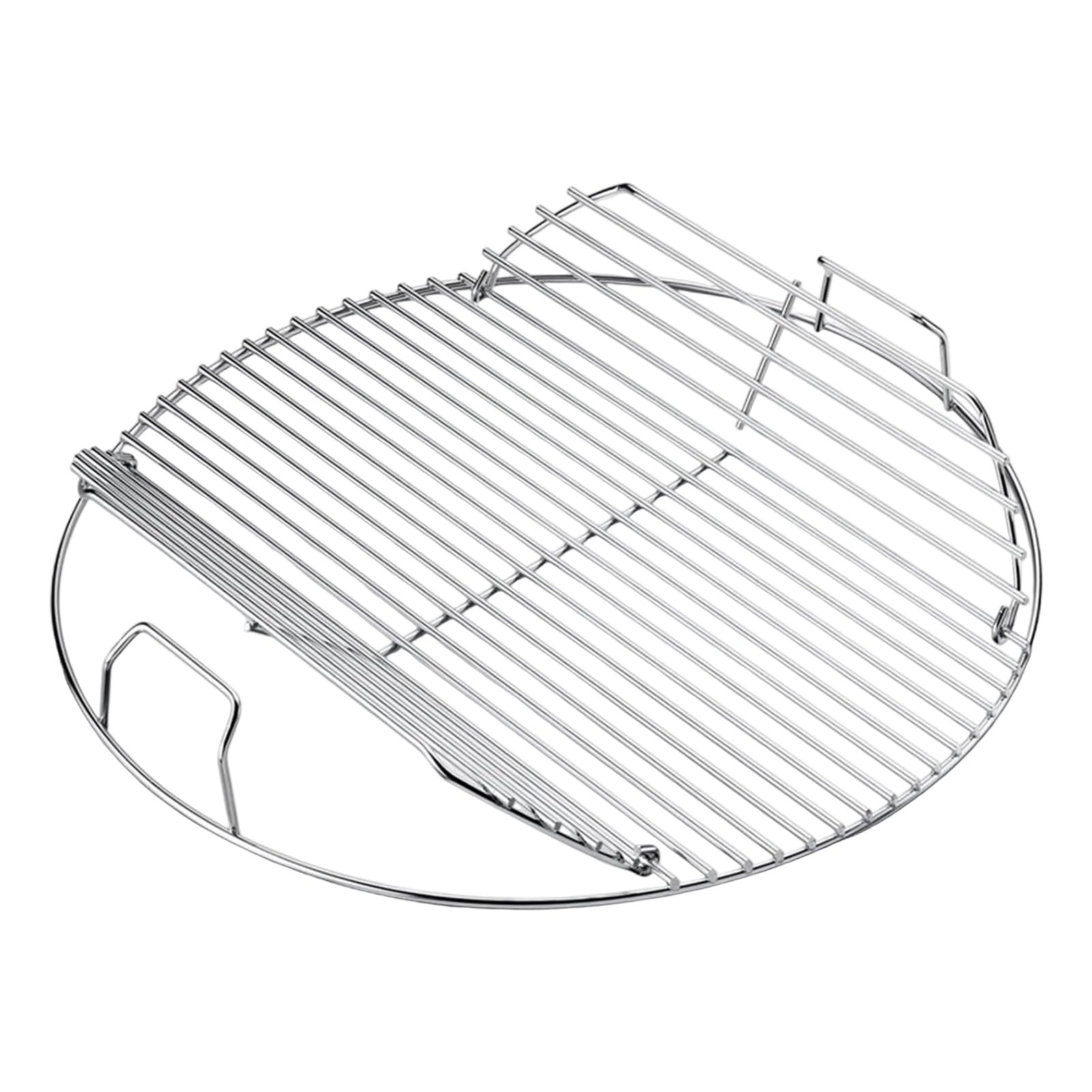 Tsophreniq Folding Round Baking Camping Wire For Even Cooking Perfect For Backyard Parties Hiking Outdoor Bbq