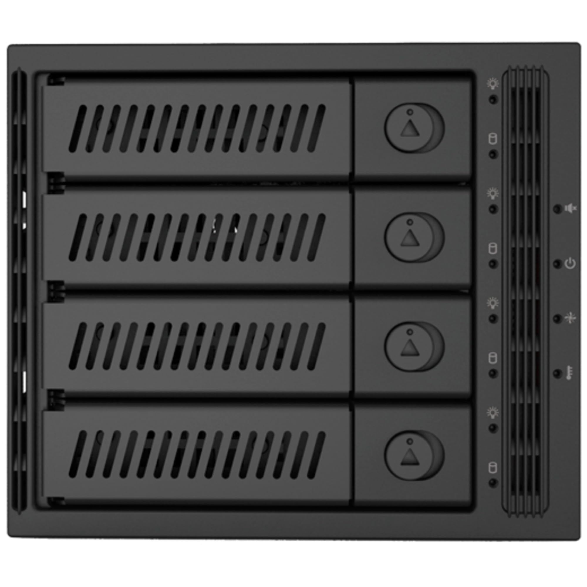 CHIEFTEC CMR-3141SAS Panel BAHÍA Disco Duro para 4 HDD/SSD (3,5 "/ 2,5"), ocupa 3 ranuras de 5,25 "