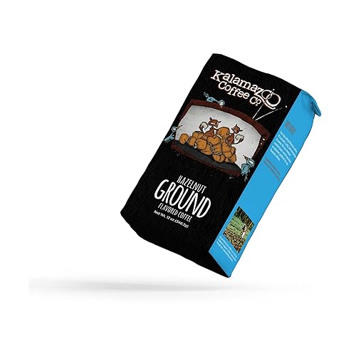 Miniatura 4 de KALAMAZOO COFFEE COMPANY Café molido con sabor especial - Avellana tostado medio - Bolsa de 12 onzas, paquete de 1