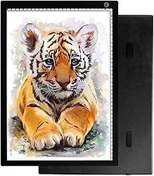 Mesa Led A4 3 Níveis de Iluminação Luz Transposição Desenho Profissional