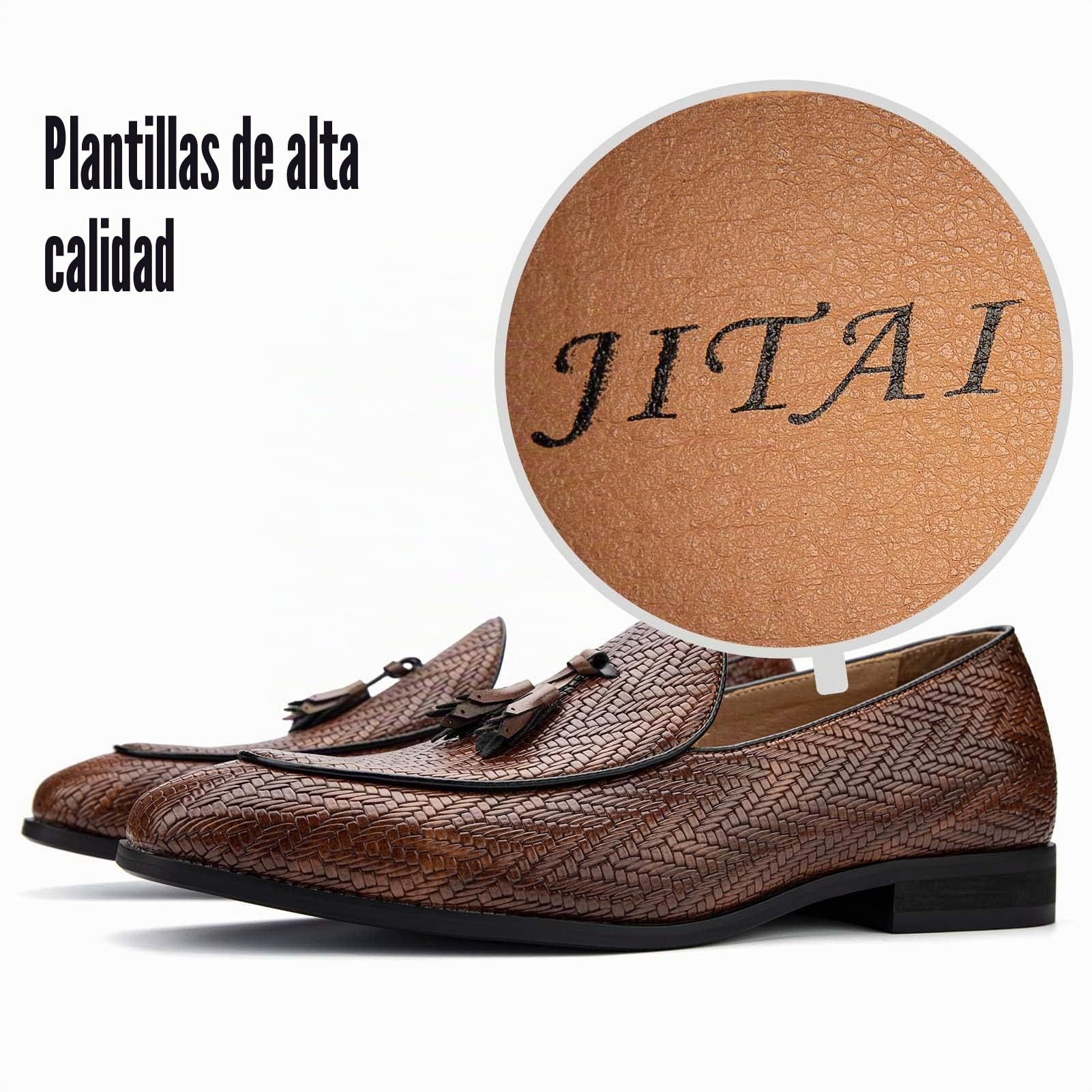 JITAI Mocasines de Hombre Zapatos Hombre Vestir Mocasines Verano Hombre Zapatos Traje