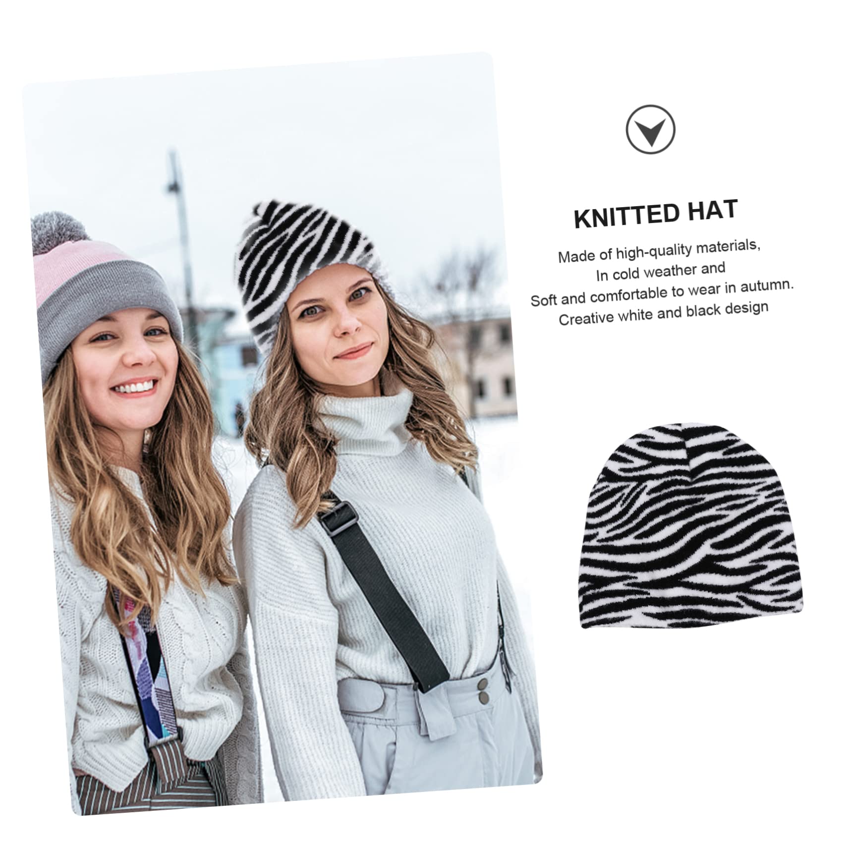 3piezas Gorro Para Mujer Gorro Cálido De Otoño Invierno Accesorio Elegante y Cómodo Para Interior y Exterior Diseño Simple y Chic