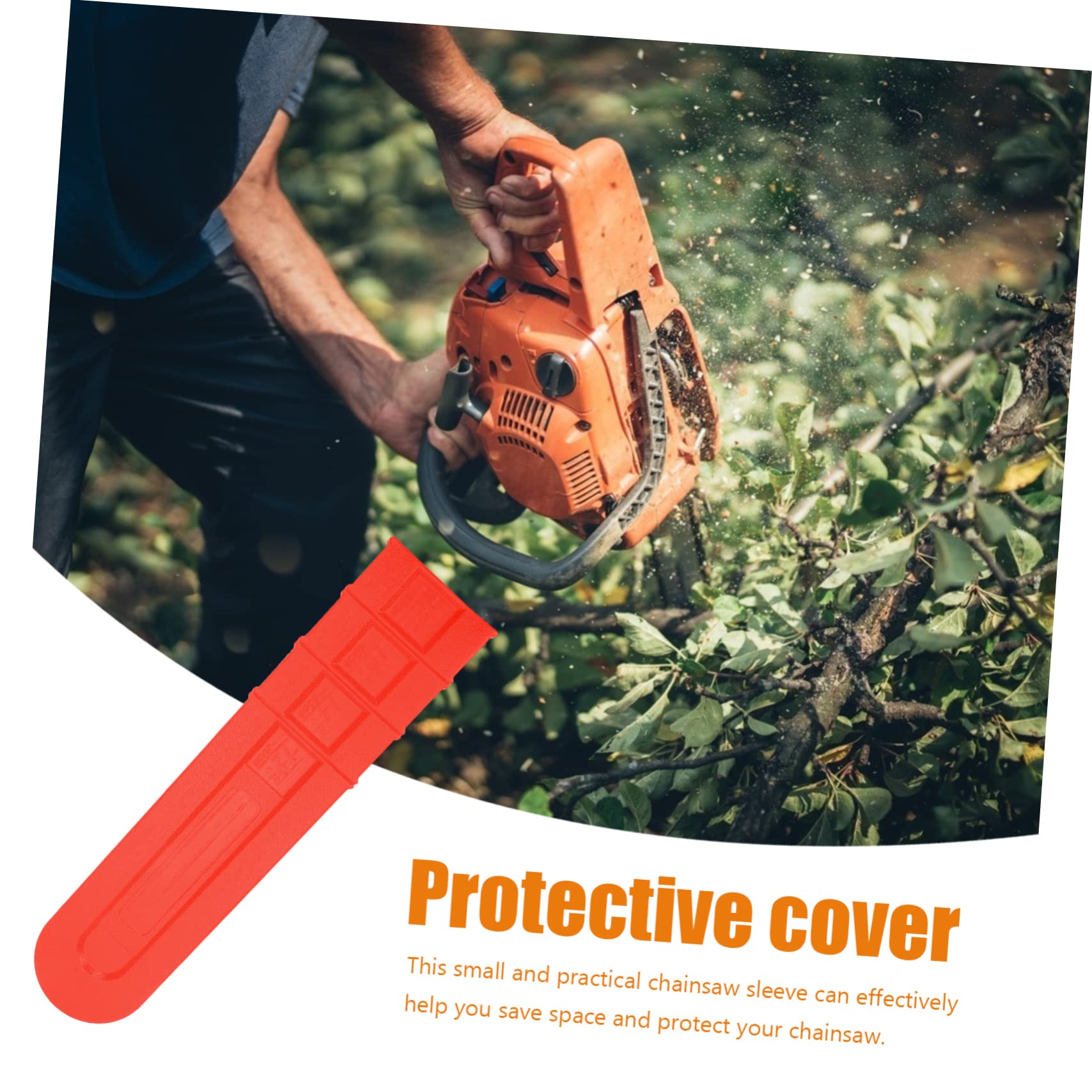 8piezas Fundas Protectoras De Plástico Para Guía De Motosierra Protector De Barra De Motosierra Uso Para Guardar