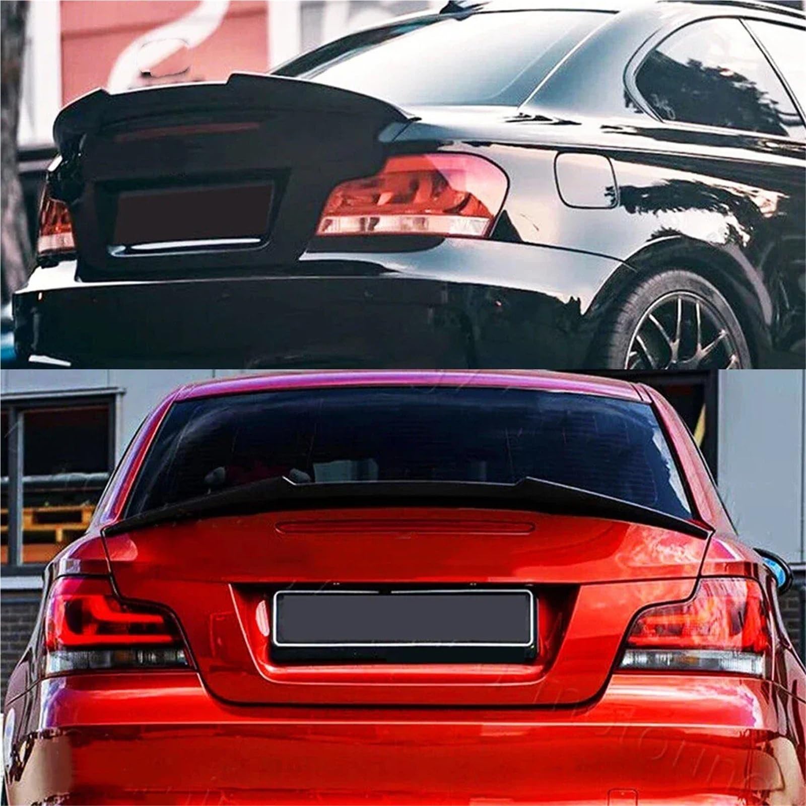 Dla B&MW Seria 1 E82 Coupe 128i 135i 2007-2013 Spoiler Bagażnika Lotka Tylny Skrzydło Na Klapie Akcesoria Karoserii Spojler Tylny Trunk Wing