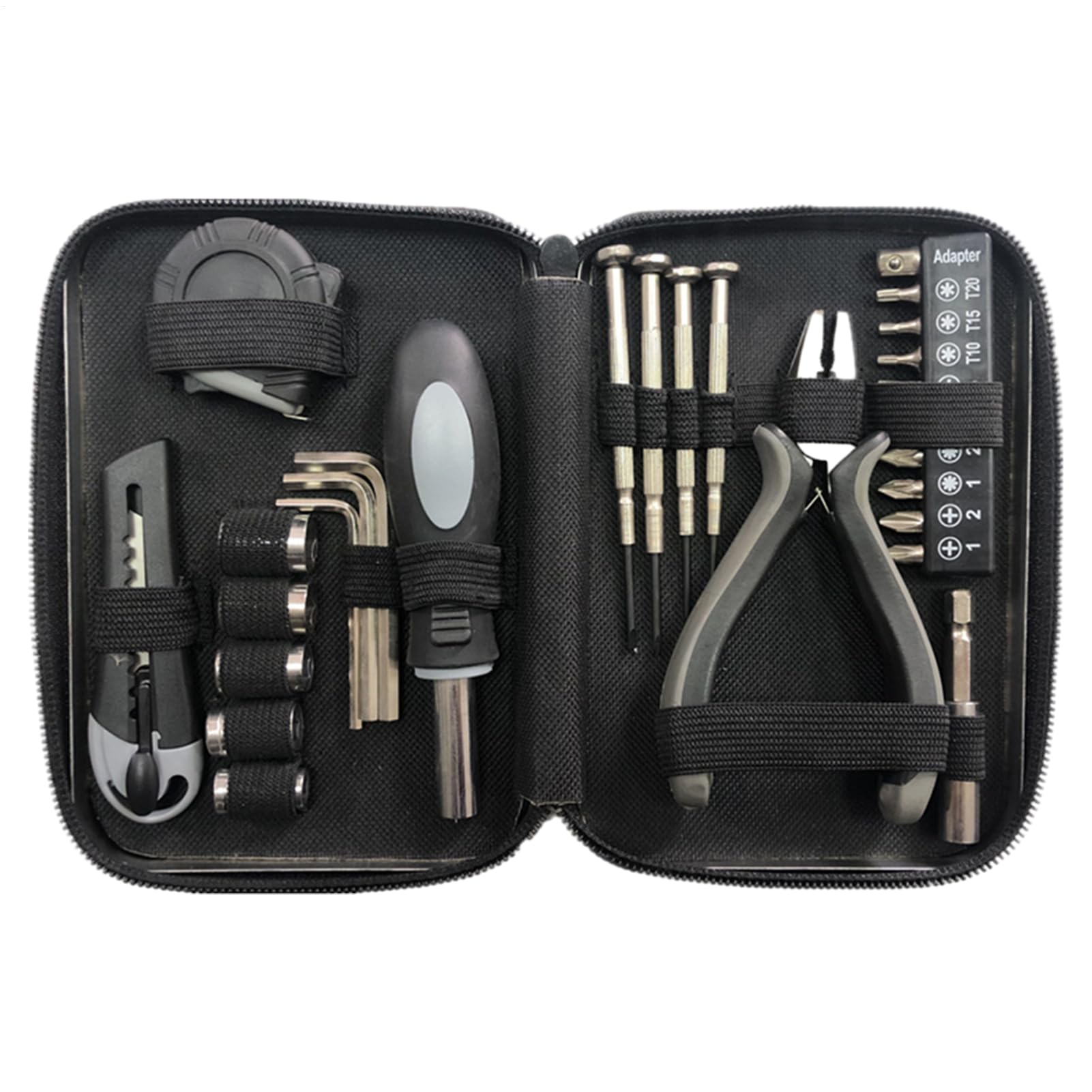 Kit d'outils pour la maison de 27 pièces d'accessoires pour débutant